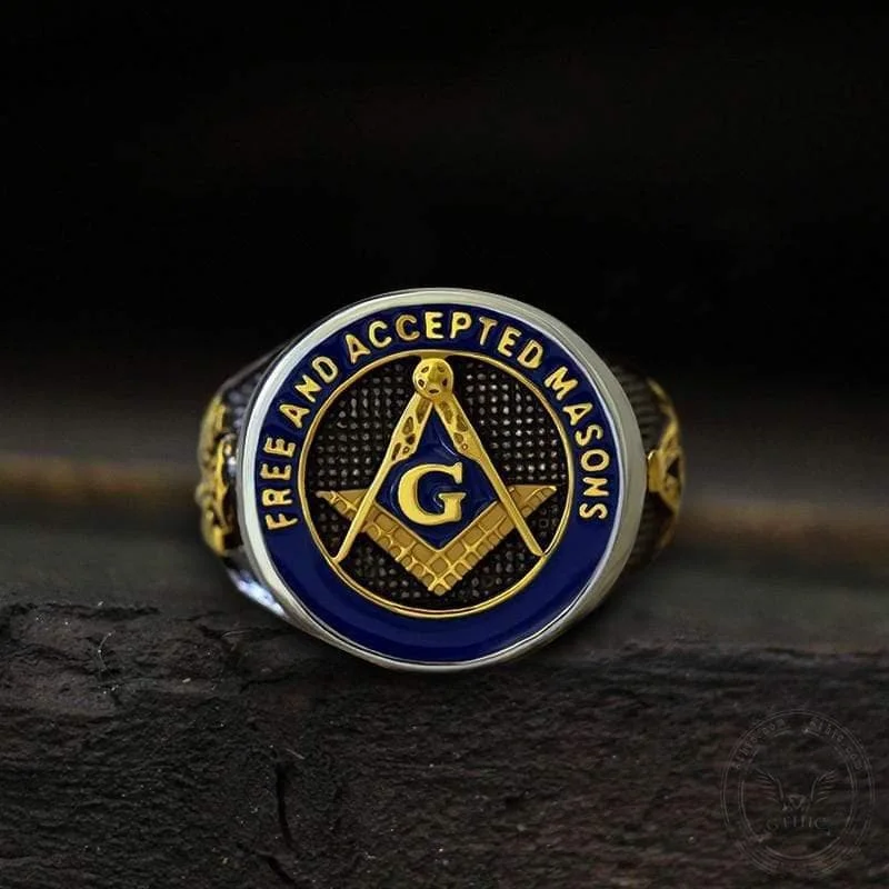 Wild rings with raw diamonds for beauty -Eye Of Providence 316L Stainless Steel Masonic Ring