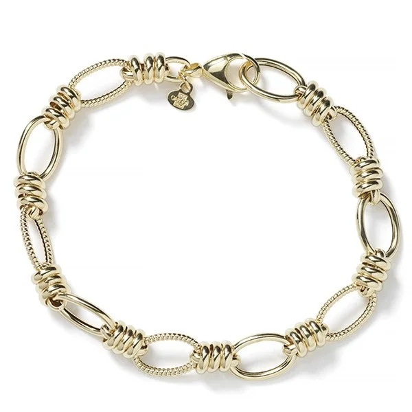 Gym Bangles for Active-14K Italian Gold Bracelet