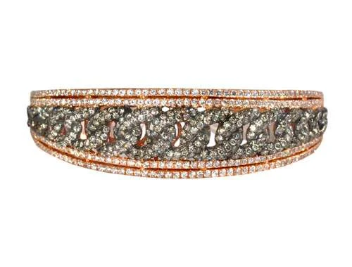 Silver Bangles for Classic Look-DIAMOND BRACELET