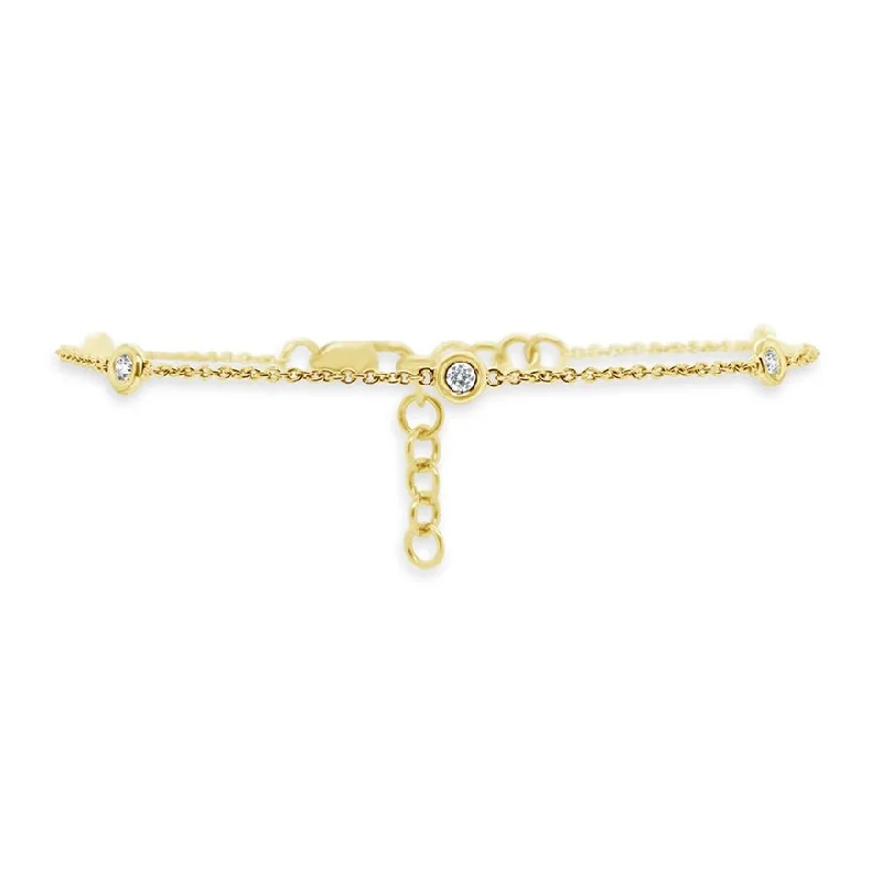 Gold Bracelets for Luxurious Style-Diamonds by The Yard Bracelet