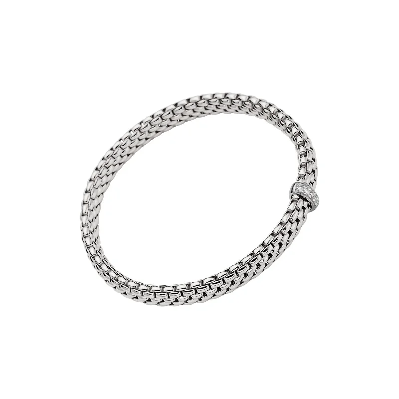 Padded Bracelets for Wearing-FOPE Vendôme Flex'it Bracelet With Diamonds