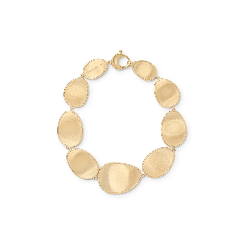 Gemstone Bracelets for Colorful-Marco Bicego Lunaria Yellow Gold Bracelet BB1777-Y