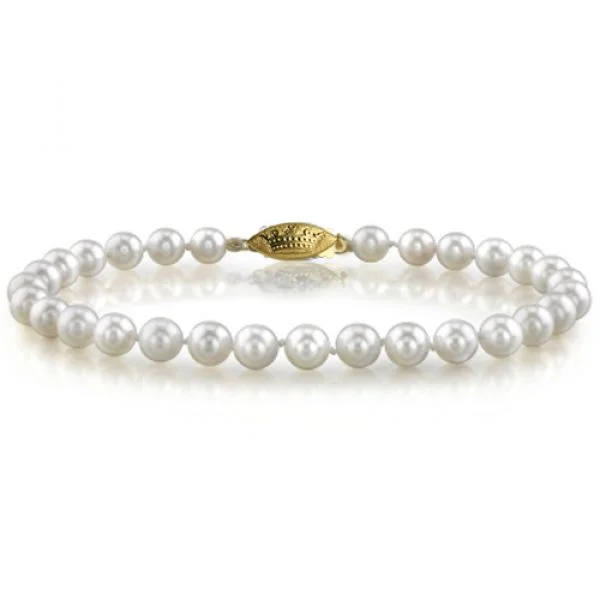 Birthday Bracelets for Celebratory-6.5 x 7mm Cultured Pearl Bracelet