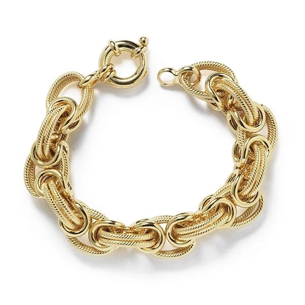 Crocheted Bracelets for Handmade-Southern Gates® Ella Gold Plated Bracelet