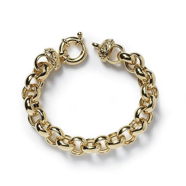 Hammered Bangles for Unique-Southern Gates®Judy Rolo Gold Plated Bracelet