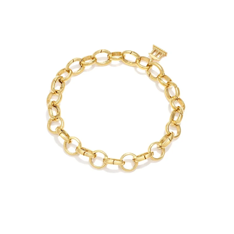 Oval Bracelets for Flattering-Temple St. Clair Charm Bracelet